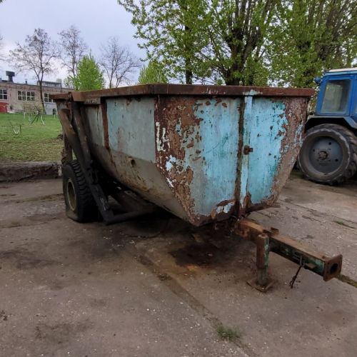 ⚡30%- Полуприцеп самосвальный тракторный ПСТ-6, гос. № ТВ6 31-87