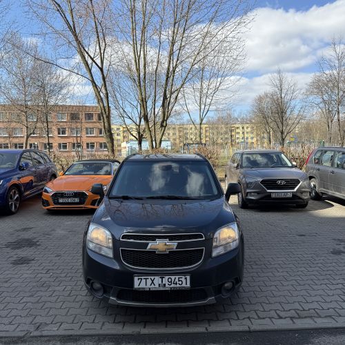 Легковой автомобиль минивэн (MINIVAN) CHEVROLET ORLANDO 2013 г.в., цвет черный, (транзитный номер 7 ТХТ 9451)