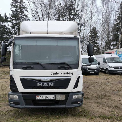 Грузовой специальный фургон MAN TGL 12.220, 2014 г.в. рег. №АК 3686-4