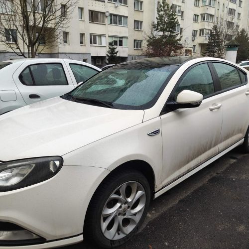 ⚡40% Легковой автомобиль хэтчбек (HATCHBACK) MG 6, 2013 г.в., цвет-белый, чёрный,  рег.знак 9017 XK-7