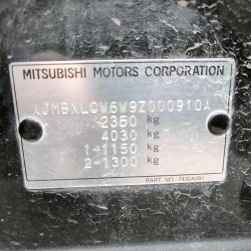⚡-10% Легковой внедорожник универсал MITSUBISHI OUTLANDER (SUV UNIVERSAL), г. в. 2008, рег.знак 9843 КВ-1