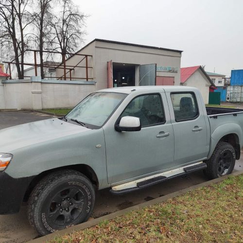 ⚡40% Автомобиль грузовой ПИКАП (PICK UP) MAZDA BT50, 2008 г.в., цвет-светло-серо-зеленый, рег.знак BA 0864-7