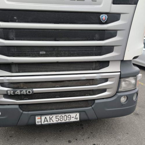 Грузовой седельный тягач SCANIA R 440 L, 2017 г.в., рег. №AK 5809-4 , полуприцеп SCHMITZ CARGOBULL SCS 24/L, 2017 г.в. рег. № А 5660 В-4