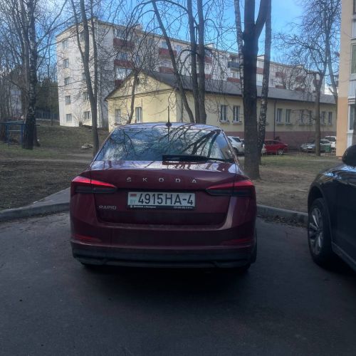 Легковой автомобиль хэтчбек SKODA RAPID, 2021г.в.,  рег.№ 4915 HA-4