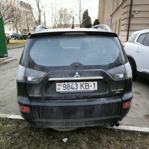⚡-10% Легковой внедорожник универсал MITSUBISHI OUTLANDER (SUV UNIVERSAL), г. в. 2008, рег.знак 9843 КВ-1