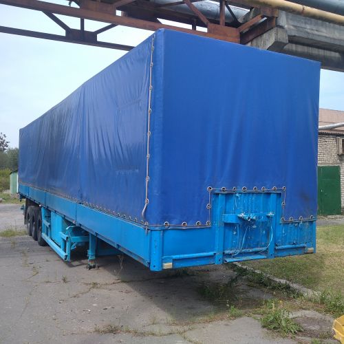 ⚡25% -Грузовой седельный тягач MAZ 54323.Полуприцеп фургон тентовый MAZ 9758 030