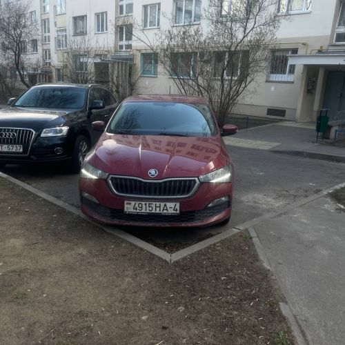 Легковой автомобиль хэтчбек SKODA RAPID, 2021г.в.,  рег.№ 4915 HA-4