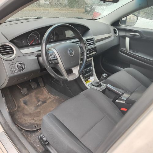 ⚡40% Легковой автомобиль хэтчбек (HATCHBACK) MG 6, 2013 г.в., цвет-белый, чёрный,  рег.знак 9017 XK-7