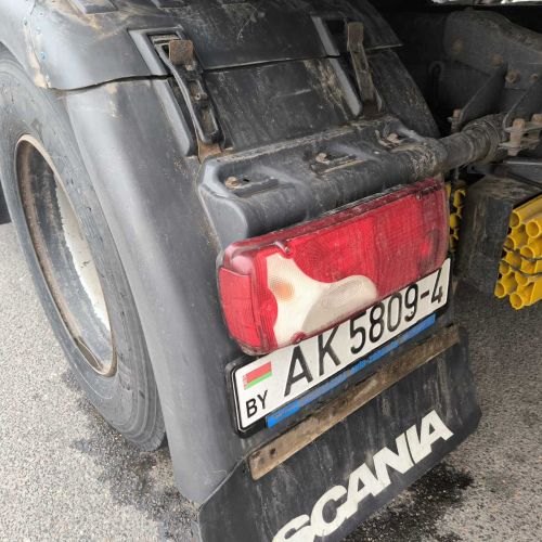 Грузовой седельный тягач SCANIA R 440 L, 2017 г.в., рег. №AK 5809-4 , полуприцеп SCHMITZ CARGOBULL SCS 24/L, 2017 г.в. рег. № А 5660 В-4