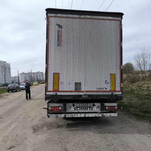 Грузовой седельный тягач SCANIA R 440 L, 2017 г.в., рег. №AK 3681-4 , полуприцеп SCHMITZ CARGOBULL SCS 24, 2017 г.в. рег. № А 5206 В-4