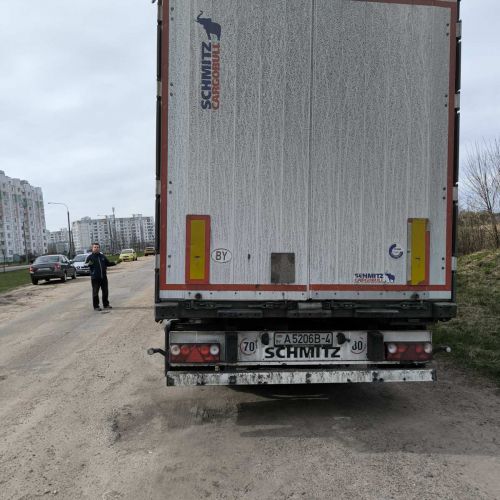 Грузовой седельный тягач SCANIA R 440 L, 2017 г.в., рег. №AK 3681-4 , полуприцеп SCHMITZ CARGOBULL SCS 24, 2017 г.в. рег. № А 5206 В-4