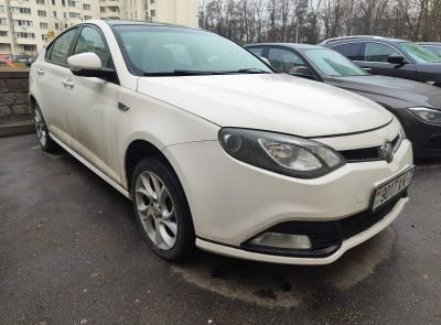 ⚡40% Легковой автомобиль хэтчбек (HATCHBACK) MG 6, 2013 г.в., цвет-белый, чёрный,  рег.знак 9017 XK-7