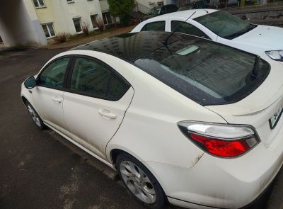 ⚡40% Легковой автомобиль хэтчбек (HATCHBACK) MG 6, 2013 г.в., цвет-белый, чёрный,  рег.знак 9017 XK-7