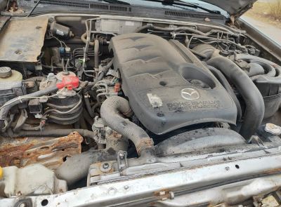 ⚡40% Автомобиль грузовой ПИКАП (PICK UP) MAZDA BT50, 2008 г.в., цвет-светло-серо-зеленый, рег.знак BA 0864-7