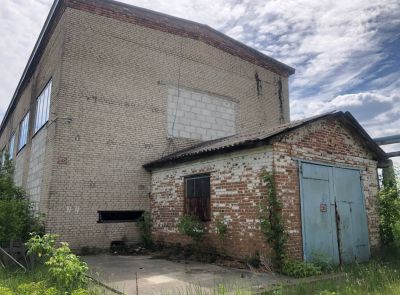 ⚡-40% Здание цеха реставрации пл. 796,7 м², здание склада пл. 482,2 м².
