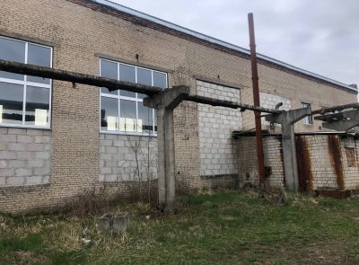 ⚡-40% Здание цеха реставрации пл. 796,7 м², здание склада пл. 482,2 м².
