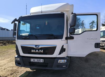 Грузовой специальный фургон  MAN TGL 12.220, 2014 г.в., рег. № АК 3685-4