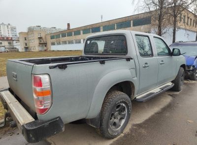 ⚡40% Автомобиль грузовой ПИКАП (PICK UP) MAZDA BT50, 2008 г.в., цвет-светло-серо-зеленый, рег.знак BA 0864-7