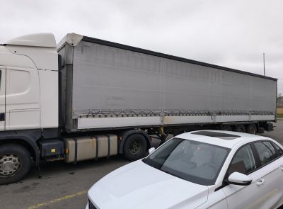 Грузовой седельный тягач SCANIA R 440 L, 2017 г.в., рег. №AK 5809-4 , полуприцеп SCHMITZ CARGOBULL SCS 24/L, 2017 г.в. рег. № А 5660 В-4
