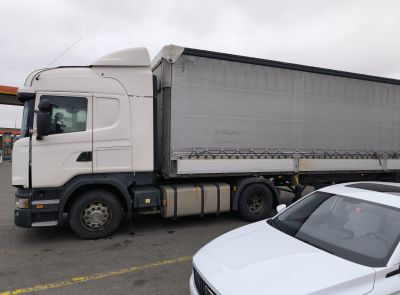 Грузовой седельный тягач SCANIA R 440 L, 2017 г.в., рег. №AK 5809-4 , полуприцеп SCHMITZ CARGOBULL SCS 24/L, 2017 г.в. рег. № А 5660 В-4