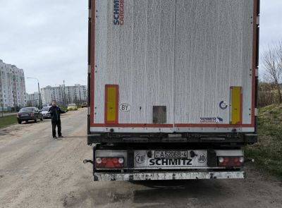 Грузовой седельный тягач SCANIA R 440 L, 2017 г.в., рег. №AK 3681-4 , полуприцеп SCHMITZ CARGOBULL SCS 24, 2017 г.в. рег. № А 5206 В-4
