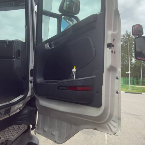 Грузовой седельный тягач SCANIA R 440, 2017 г.в., рег. №AK 5814-4 , полуприцеп SCHMITZ CARGOBULL SCS 24/L, 2017 г.в. рег. № А 5667 В-4
