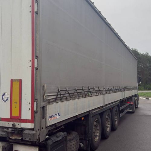Грузовой седельный тягач SCANIA R 440, 2017 г.в., рег. №AK 5798-4 , полуприцеп SCHMITZ CARGOBULL SCS 24/L, 2017 г.в. рег. № А 5659 В-4