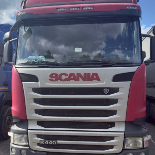Грузовой седельный тягач SCANIA R 440 L, 2017 г.в., рег. №AK 3689-4 , полуприцеп SCHMITZ CARGOBULL SCS 24, 2017 г.в. рег. № А 5203 В-4