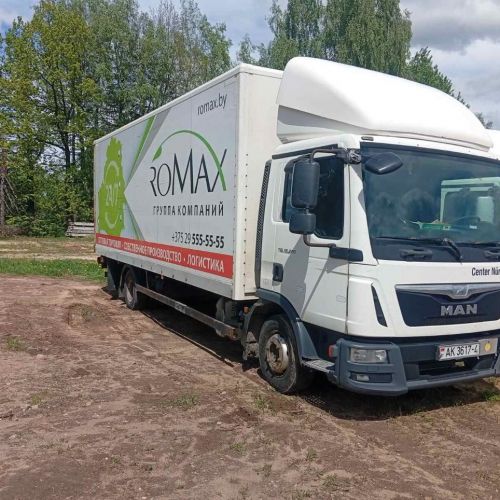 Грузовой специальный фургон  MAN TGL 12.220, 2014 г.в., рег. № АК 3617-4
