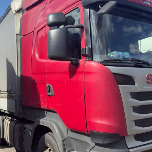 Грузовой седельный тягач SCANIA R 440 L, 2017 г.в., рег. №AK 3689-4 , полуприцеп SCHMITZ CARGOBULL SCS 24, 2017 г.в. рег. № А 5203 В-4