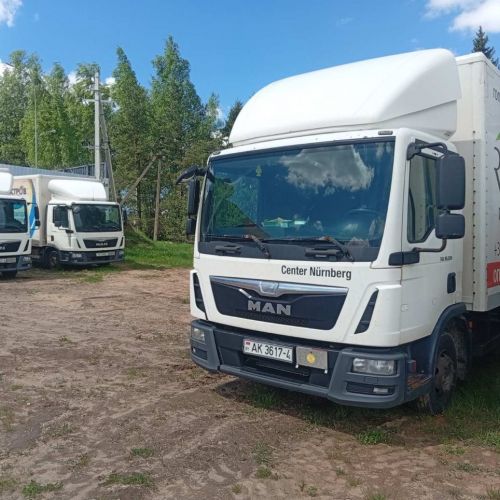Грузовой специальный фургон  MAN TGL 12.220, 2014 г.в., рег. № АК 3617-4