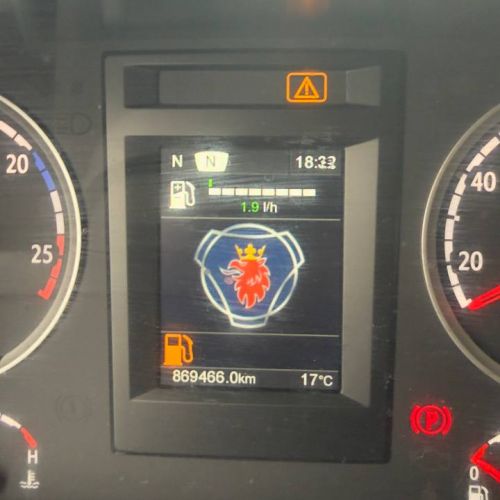 Грузовой седельный тягач SCANIA R 440, 2017 г.в., рег. №AK 5798-4 , полуприцеп SCHMITZ CARGOBULL SCS 24/L, 2017 г.в. рег. № А 5659 В-4