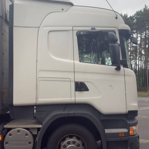 Грузовой седельный тягач SCANIA R 440, 2017 г.в., рег. №AK 5798-4 , полуприцеп SCHMITZ CARGOBULL SCS 24/L, 2017 г.в. рег. № А 5659 В-4