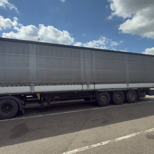 Грузовой седельный тягач SCANIA R 440, 2017 г.в., рег. №AK 5814-4 , полуприцеп SCHMITZ CARGOBULL SCS 24/L, 2017 г.в. рег. № А 5667 В-4