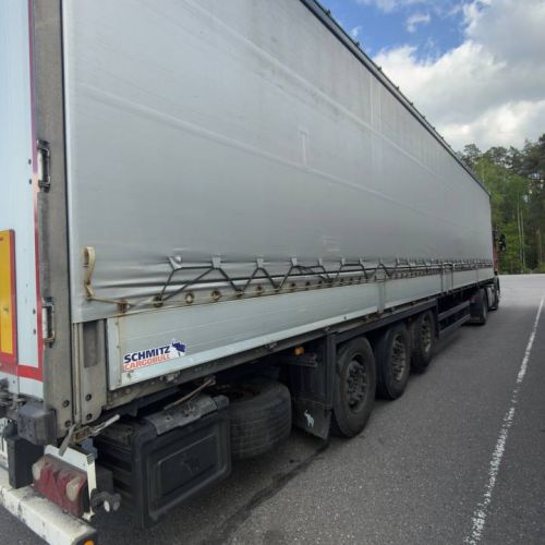 Грузовой седельный тягач SCANIA R 440 L, 2017 г.в., рег. №AK 4193-4 , полуприцеп SCHMITZ CARGOBULL SCS 24, 2017 г.в. рег. № А 5210 В-4