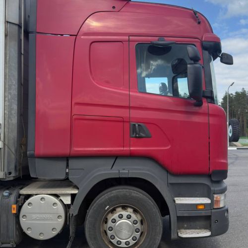 Грузовой седельный тягач SCANIA R 440 L, 2017 г.в., рег. №AK 3689-4 , полуприцеп SCHMITZ CARGOBULL SCS 24, 2017 г.в. рег. № А 5203 В-4