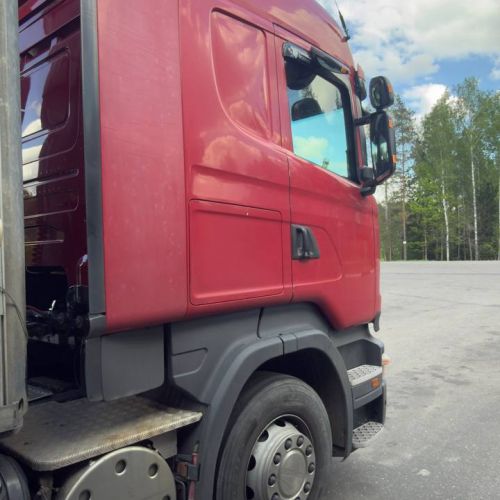 Грузовой седельный тягач SCANIA R 440 L, 2017 г.в., рег. №AK 4193-4 , полуприцеп SCHMITZ CARGOBULL SCS 24, 2017 г.в. рег. № А 5210 В-4