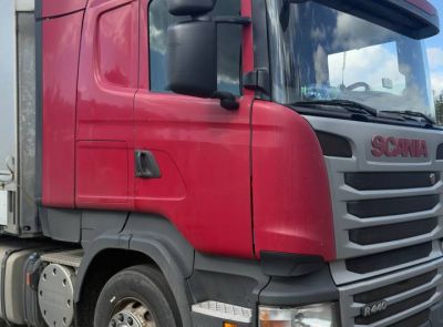 Грузовой седельный тягач SCANIA R 440 L, 2017 г.в., рег. №AK 3689-4 , полуприцеп SCHMITZ CARGOBULL SCS 24, 2017 г.в. рег. № А 5203 В-4