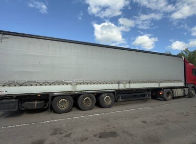 Грузовой седельный тягач SCANIA R 440 L, 2017 г.в., рег. №AK 3689-4 , полуприцеп SCHMITZ CARGOBULL SCS 24, 2017 г.в. рег. № А 5203 В-4