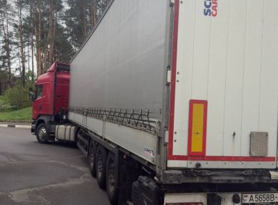 Грузовой седельный тягач SCANIA R 440 L, 2017 г.в., рег. №AK 3667-4 , полуприцеп SCHMITZ CARGOBULL SCS 24/L, 2017 г.в. рег. № А 5658 В-4