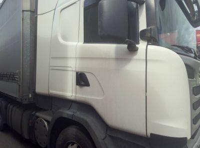 Грузовой седельный тягач SCANIA R 440, 2017 г.в., рег. №AK 5814-4 , полуприцеп SCHMITZ CARGOBULL SCS 24/L, 2017 г.в. рег. № А 5667 В-4
