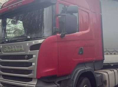 Грузовой седельный тягач SCANIA R 440 L, 2017 г.в., рег. №AK 3667-4 , полуприцеп SCHMITZ CARGOBULL SCS 24/L, 2017 г.в. рег. № А 5658 В-4