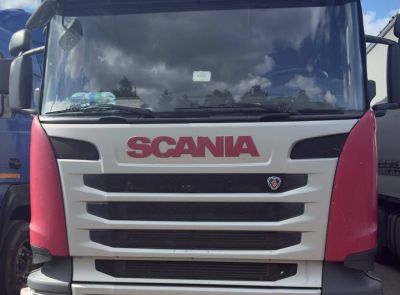 Грузовой седельный тягач SCANIA R 440 L, 2017 г.в., рег. №AK 3689-4 , полуприцеп SCHMITZ CARGOBULL SCS 24, 2017 г.в. рег. № А 5203 В-4