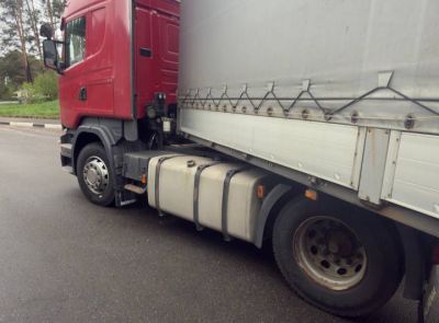 Грузовой седельный тягач SCANIA R 440 L, 2017 г.в., рег. №AK 3667-4 , полуприцеп SCHMITZ CARGOBULL SCS 24/L, 2017 г.в. рег. № А 5658 В-4