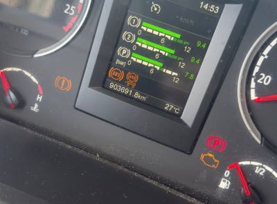 Грузовой седельный тягач SCANIA R 440, 2017 г.в., рег. №AK 5814-4 , полуприцеп SCHMITZ CARGOBULL SCS 24/L, 2017 г.в. рег. № А 5667 В-4