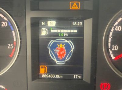 Грузовой седельный тягач SCANIA R 440, 2017 г.в., рег. №AK 5798-4 , полуприцеп SCHMITZ CARGOBULL SCS 24/L, 2017 г.в. рег. № А 5659 В-4