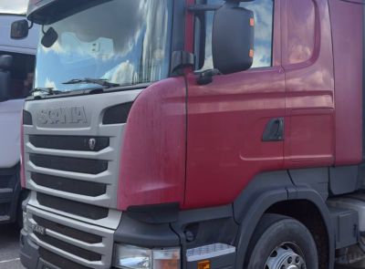 Грузовой седельный тягач SCANIA R 440 L, 2017 г.в., рег. №AK 4193-4 , полуприцеп SCHMITZ CARGOBULL SCS 24, 2017 г.в. рег. № А 5210 В-4