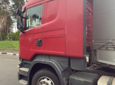 Грузовой седельный тягач SCANIA R 440 L, 2017 г.в., рег. №AK 3667-4 , полуприцеп SCHMITZ CARGOBULL SCS 24/L, 2017 г.в. рег. № А 5658 В-4