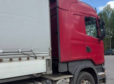 Грузовой седельный тягач SCANIA R 440 L, 2017 г.в., рег. №AK 3689-4 , полуприцеп SCHMITZ CARGOBULL SCS 24, 2017 г.в. рег. № А 5203 В-4