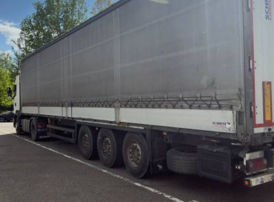 Грузовой седельный тягач SCANIA R 440, 2017 г.в., рег. №AK 5814-4 , полуприцеп SCHMITZ CARGOBULL SCS 24/L, 2017 г.в. рег. № А 5667 В-4